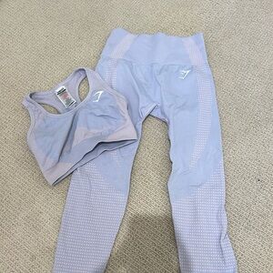 Gymshark workout set size Small